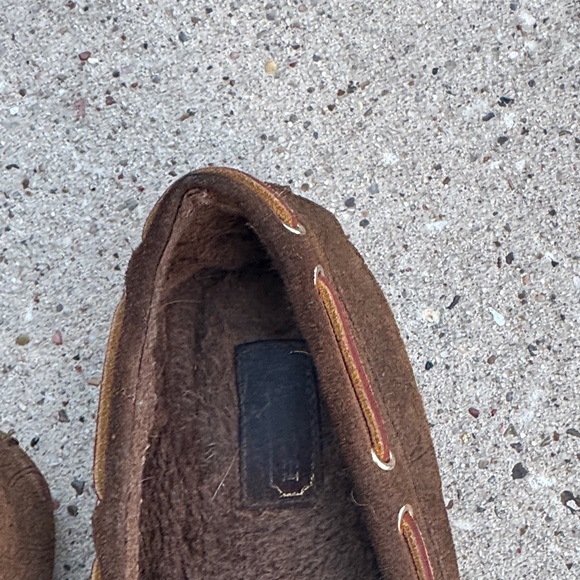 Coach slippers Dark Brown Suede Loafers - Picture 7 of 7